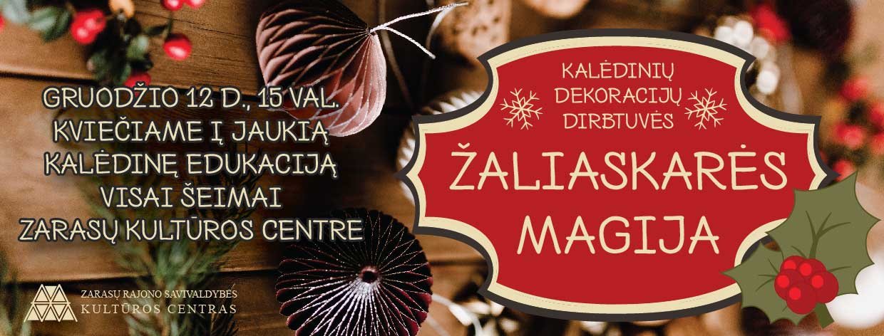 Kalediniu dekoraciju dirbtuves 02