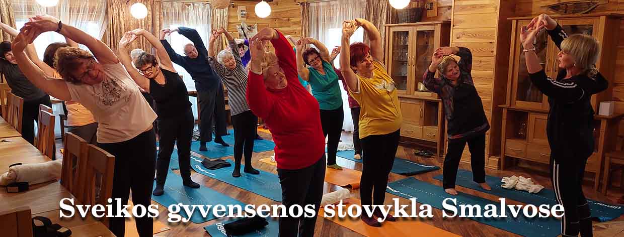 Sveikos gyvensenos stovykla Smalvose